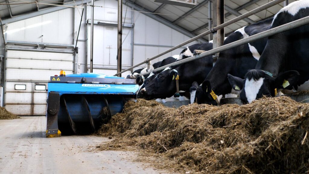 Robot de alimentacao O Futuro da Alimentacao Animal chegou